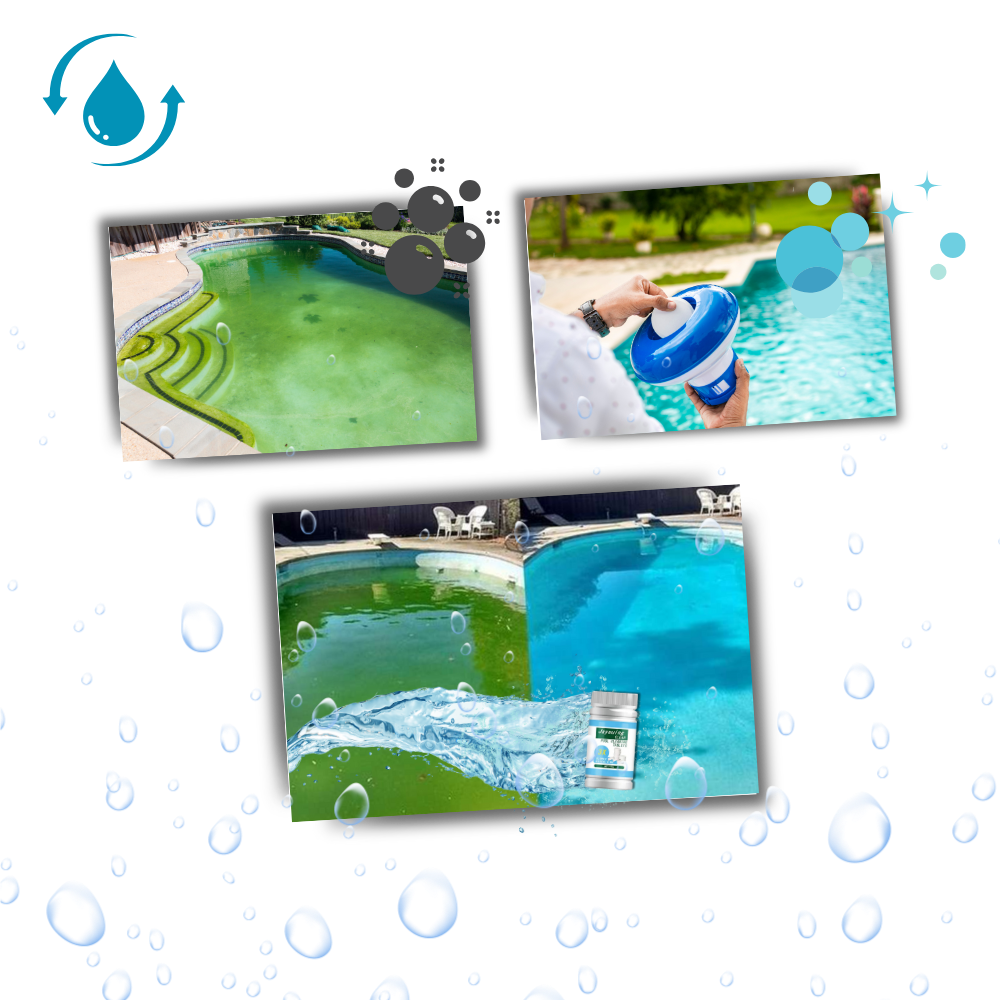 Compresse di cloro super purificanti per piscina - Ozerty