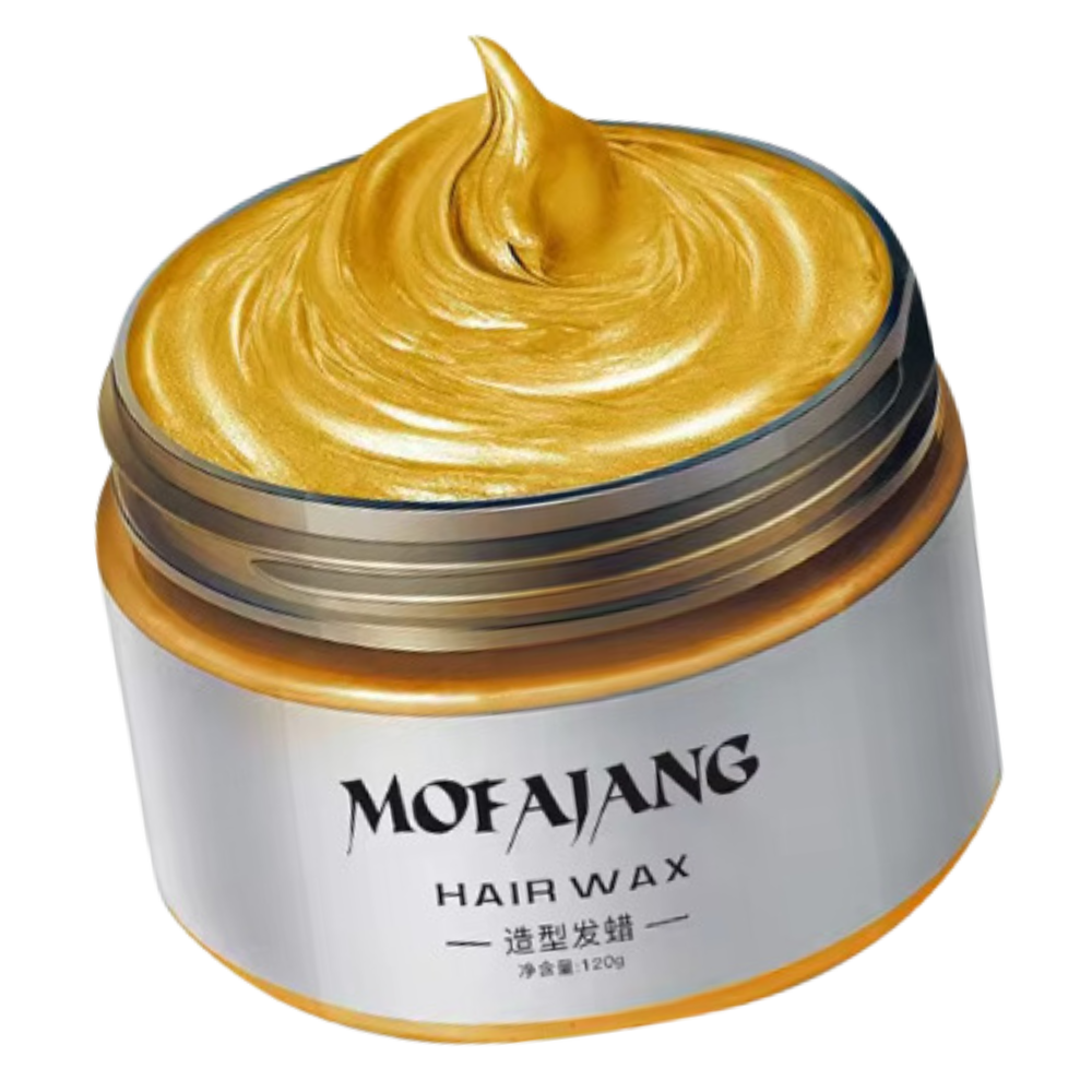 Cera Colorata per Capelli Temporanea -Oro - Ozerty