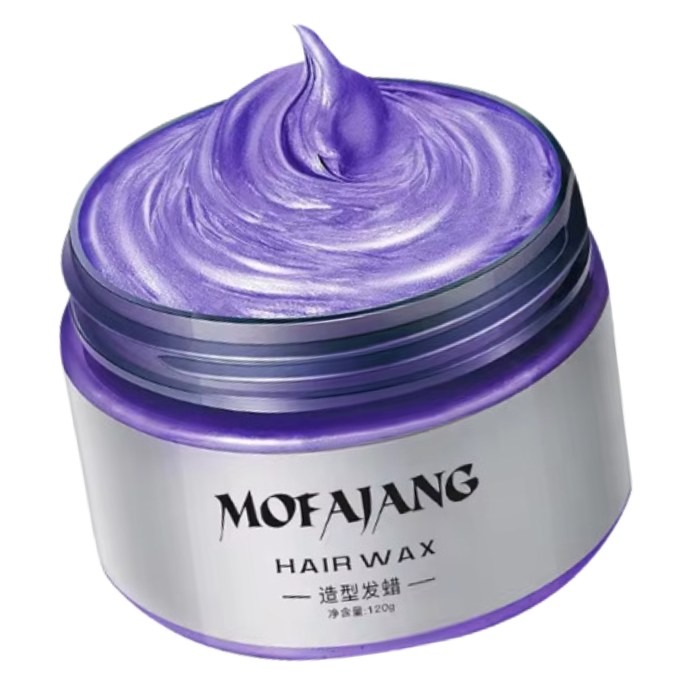 Cera Colorata per Capelli Temporanea -Viola - Ozerty
