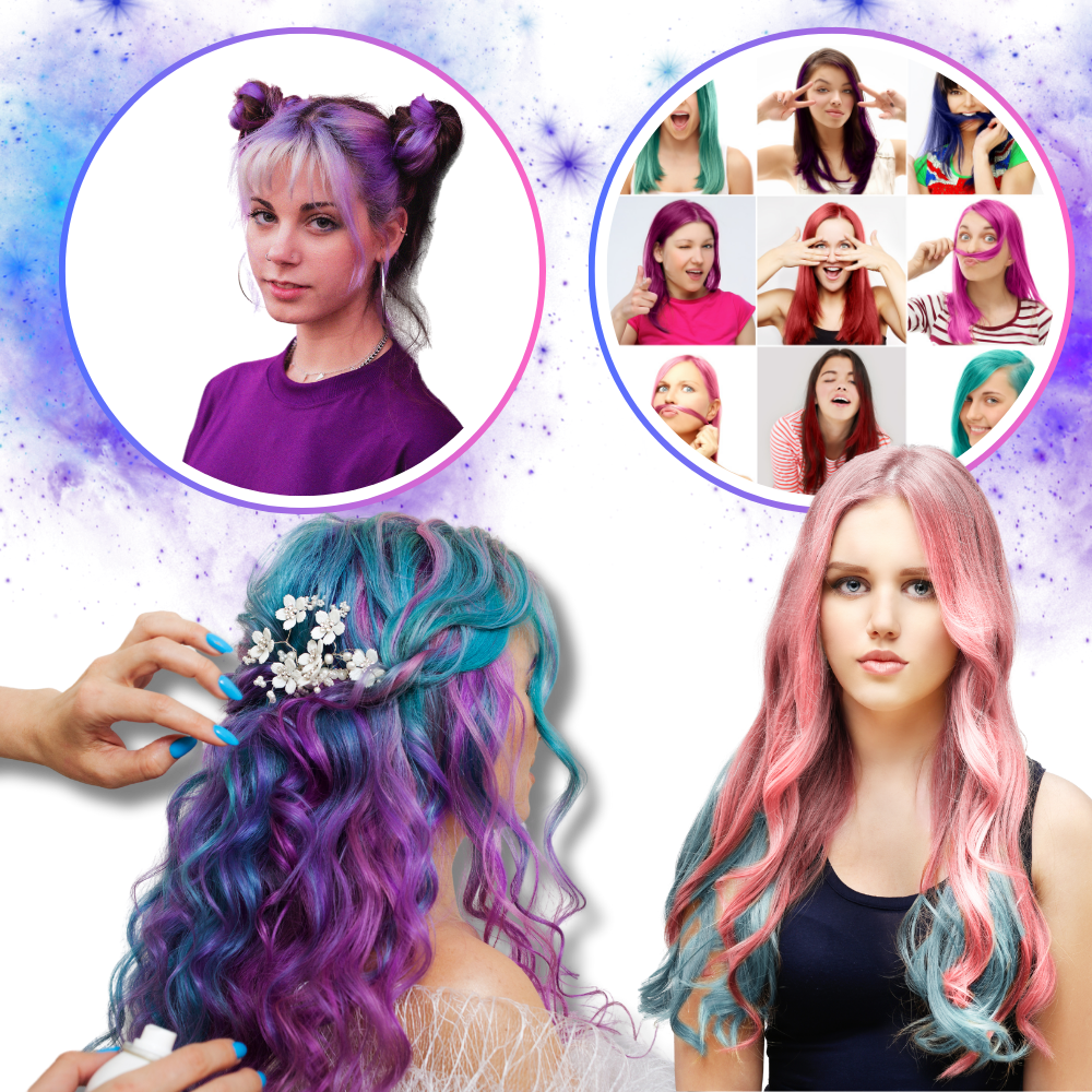 Cera Colorata per Capelli Temporanea - Ozerty