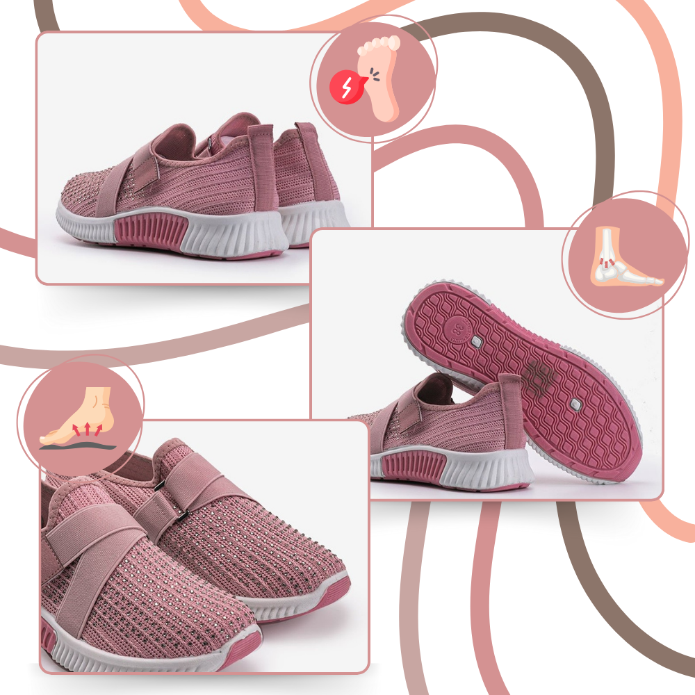 Scarpe ortopediche ultraleggere con cinturini in velcro - Ozerty