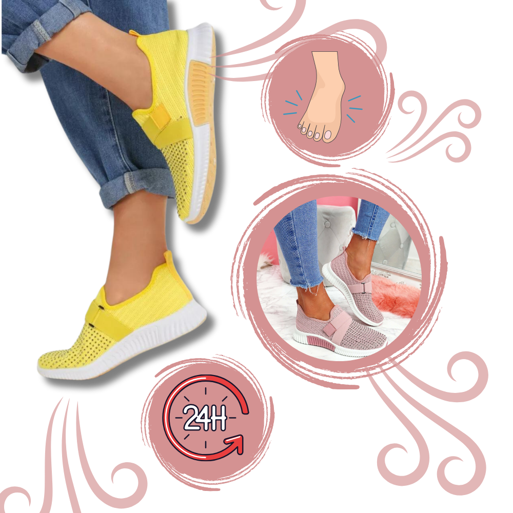 Scarpe ortopediche ultraleggere con cinturini in velcro - Ozerty