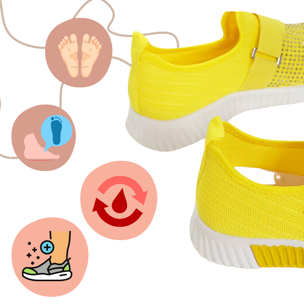 Scarpe ortopediche ultraleggere con cinturini in velcro - Ozerty