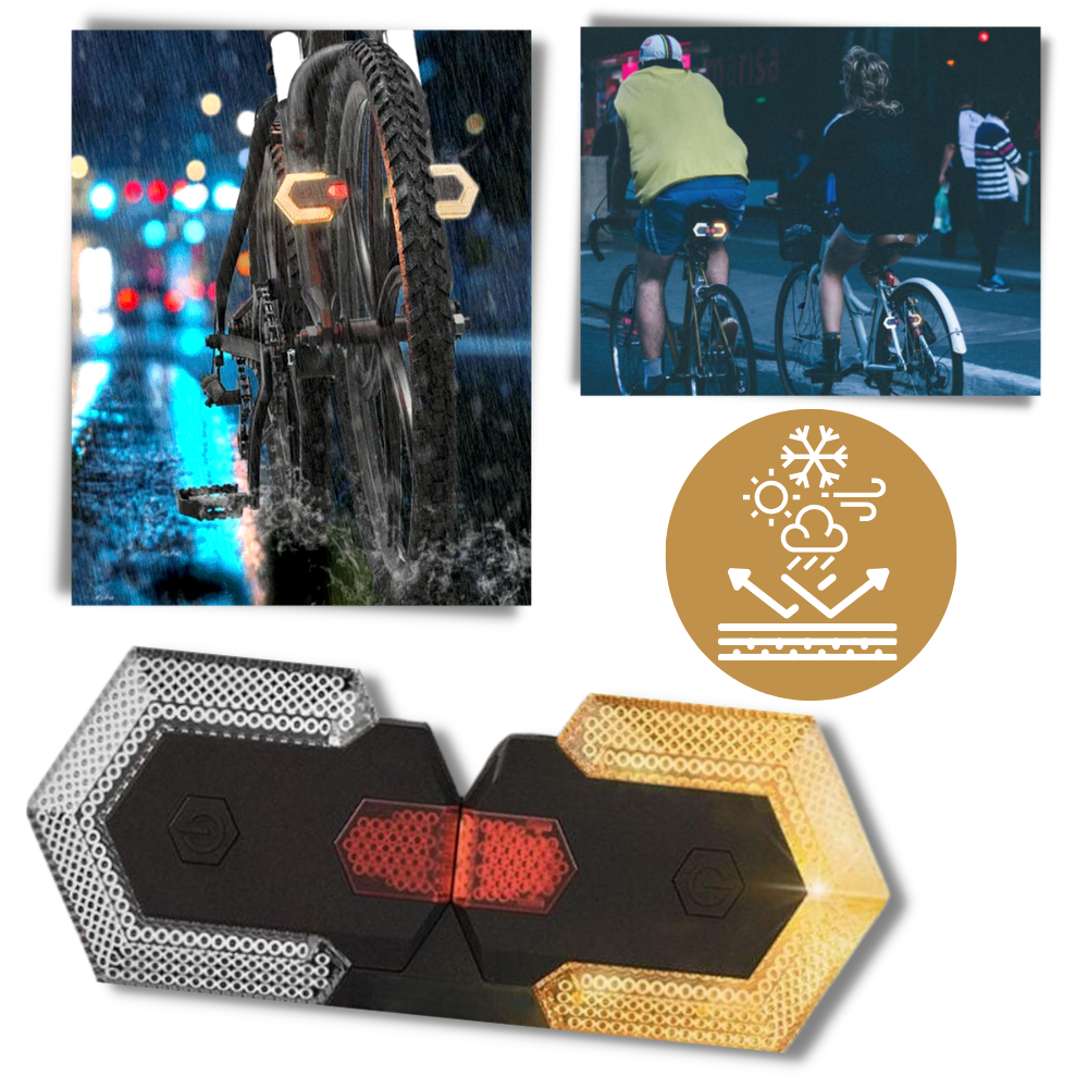 Indicatori luminosi wireless per biciclette - Ozerty