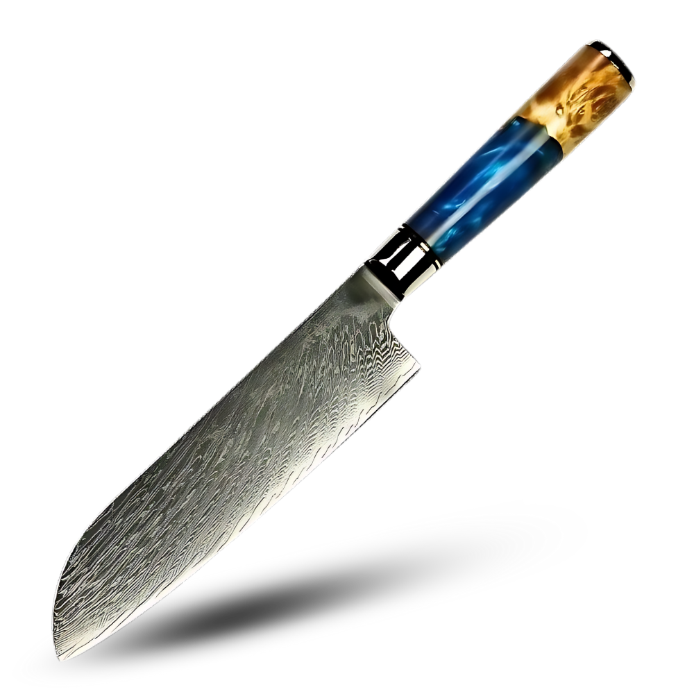 Coltelli giapponesi della serie Mare Giallo -Santoku 30 cm - Ozerty