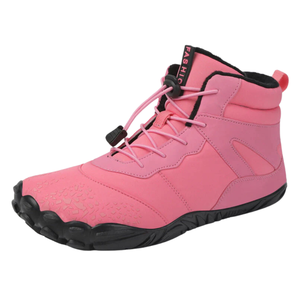 Scarpe da trekking impermeabili a tacco zero -Rosa - Ozerty