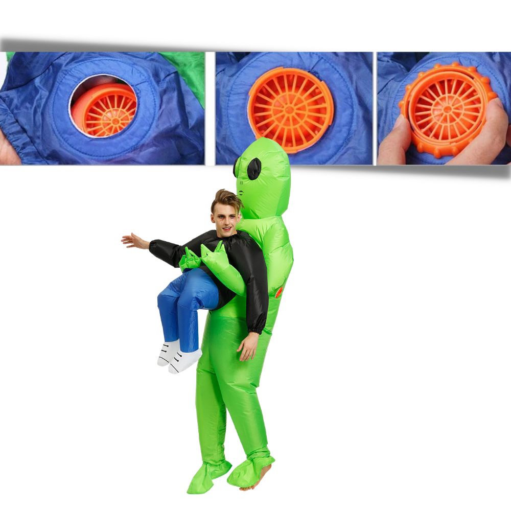 Costume da alieno gonfiabile