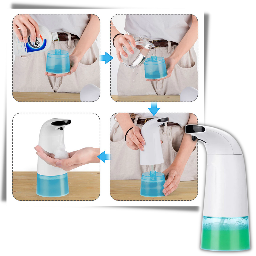 Distributore automatico di sapone schiumogeno - Ozerty