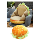 Cuscino ad hamburger in peluche