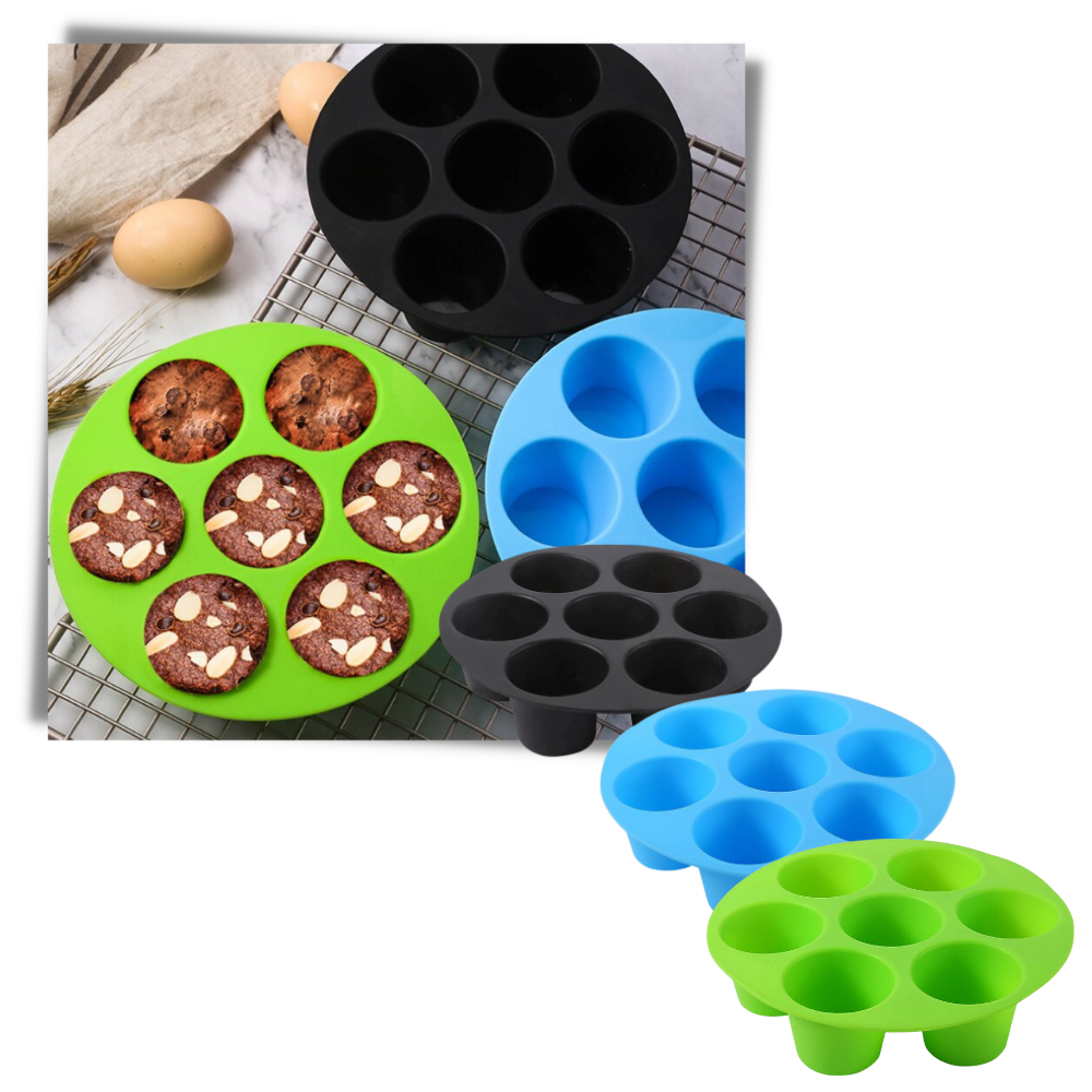 Vassoio rotondo per cupcake in silicone - Ozerty