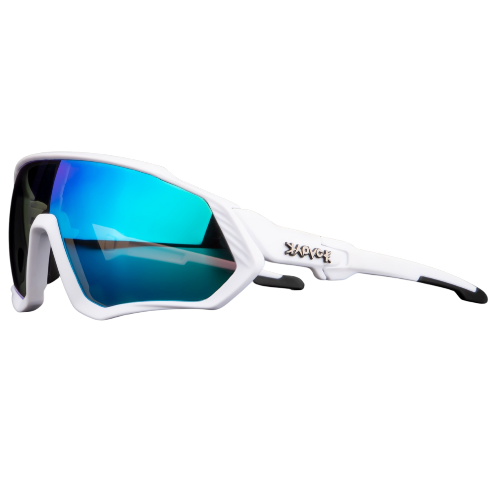 Polarized sunglasses for cycling