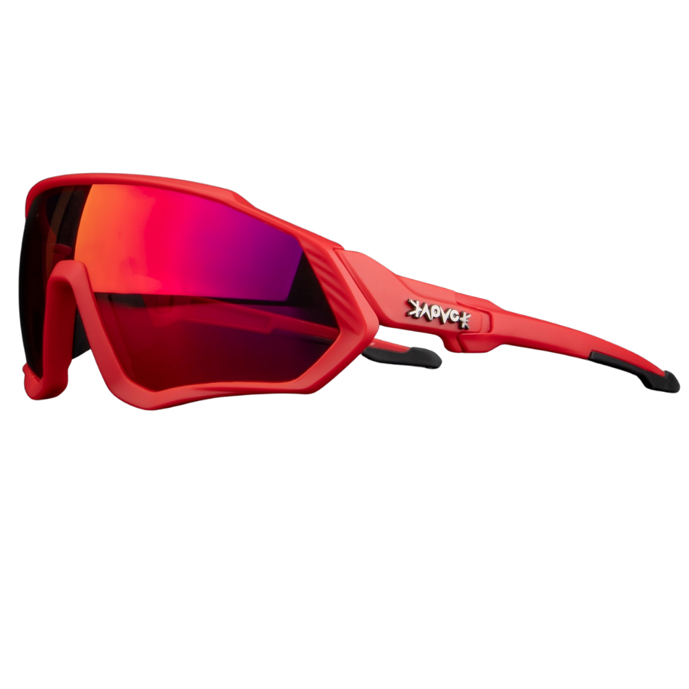 Polarized sunglasses for cycling