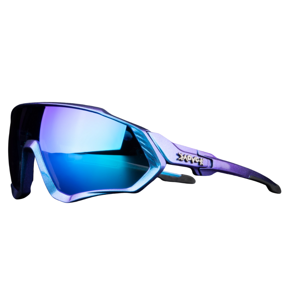 Polarized sunglasses for cycling