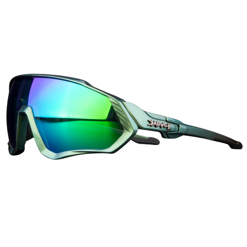 Polarized sunglasses for cycling