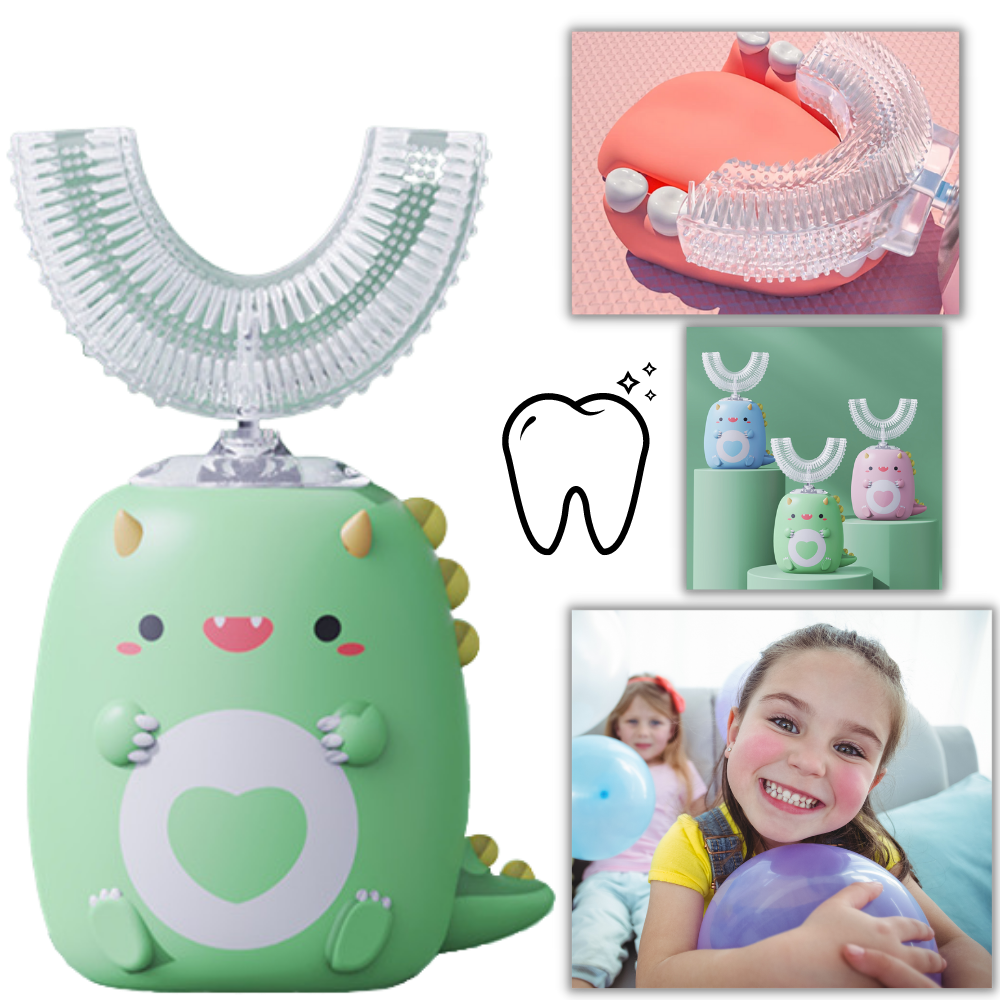 U-shaped electric toothbrush for children 