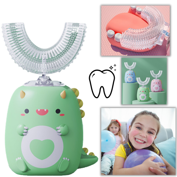 U-shaped electric toothbrush for children 
