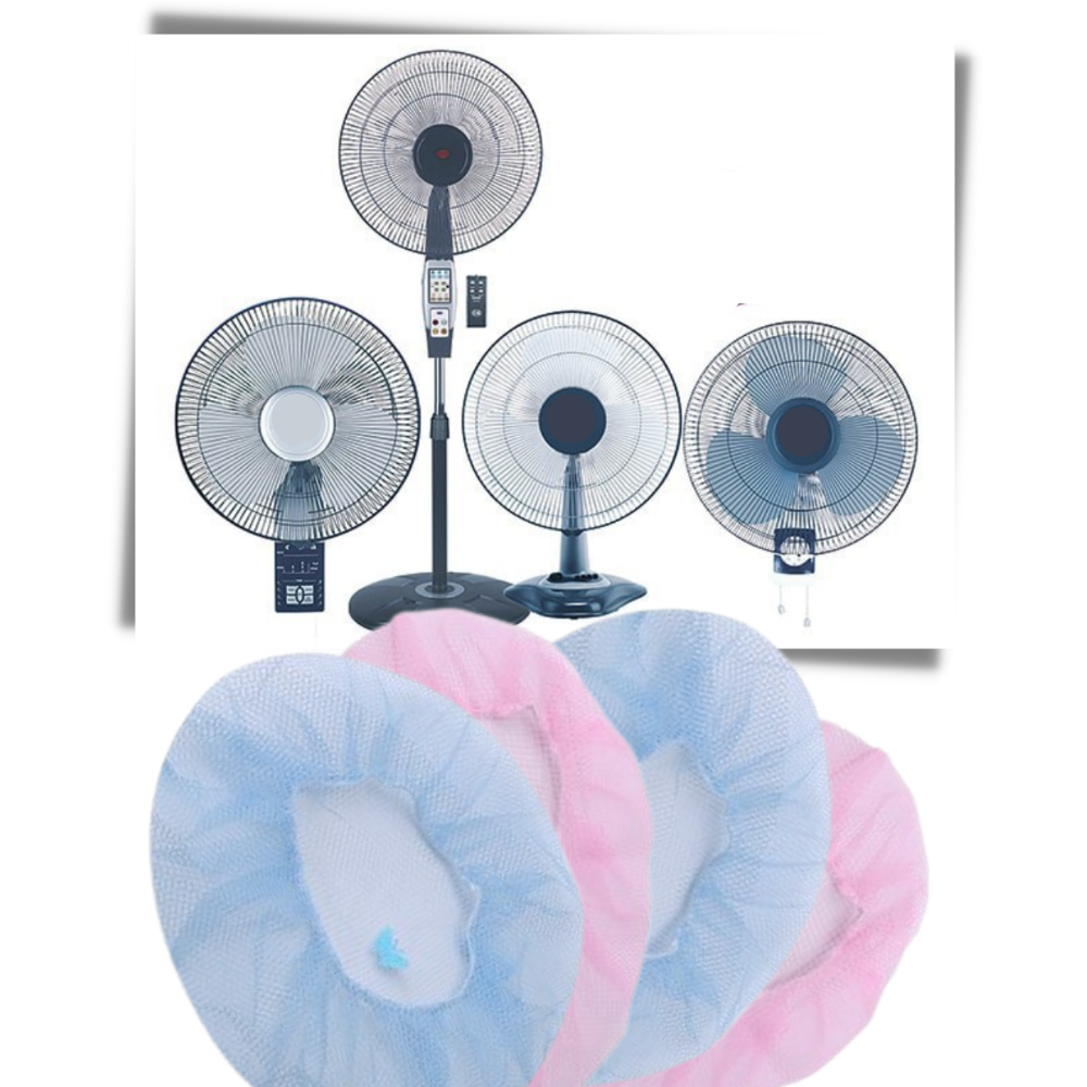 Confezione da 2 filtri di copertura per ventilatori elettrici - Ozerty