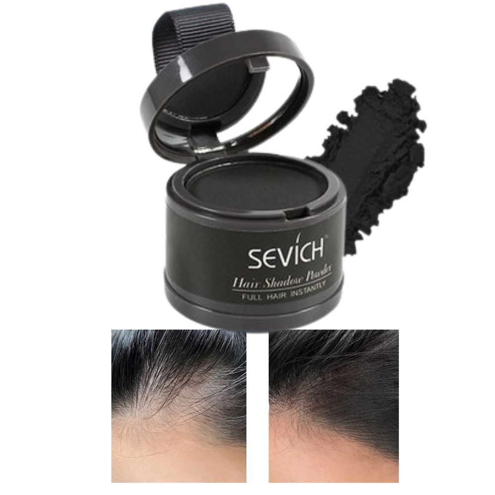 Correcting powder for hair roots