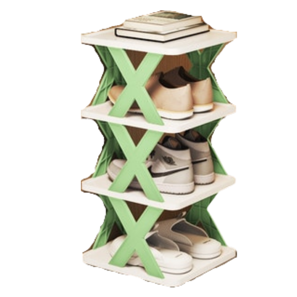 Scaffale organizzatore di scarpe multistrato