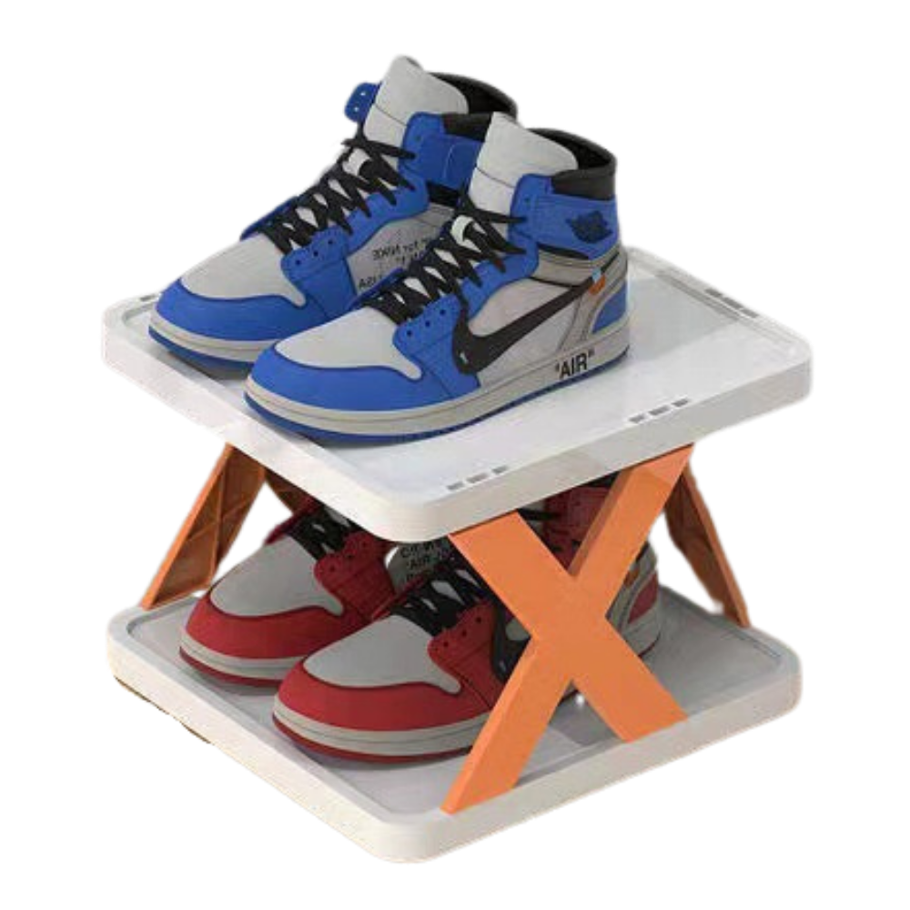 Scaffale organizzatore di scarpe multistrato