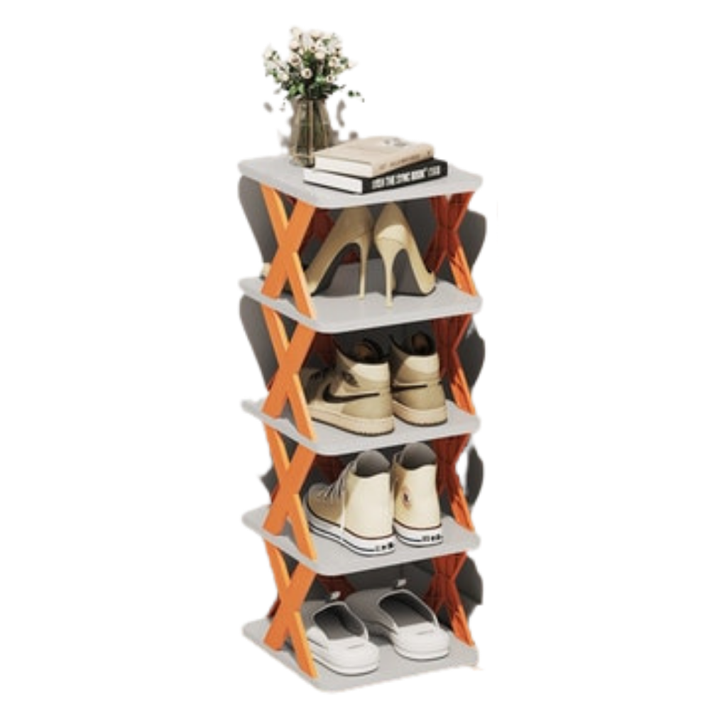 Scaffale organizzatore di scarpe multistrato