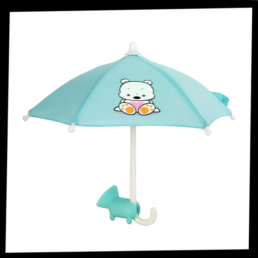 Mini ombrello per telefono - Ozerty