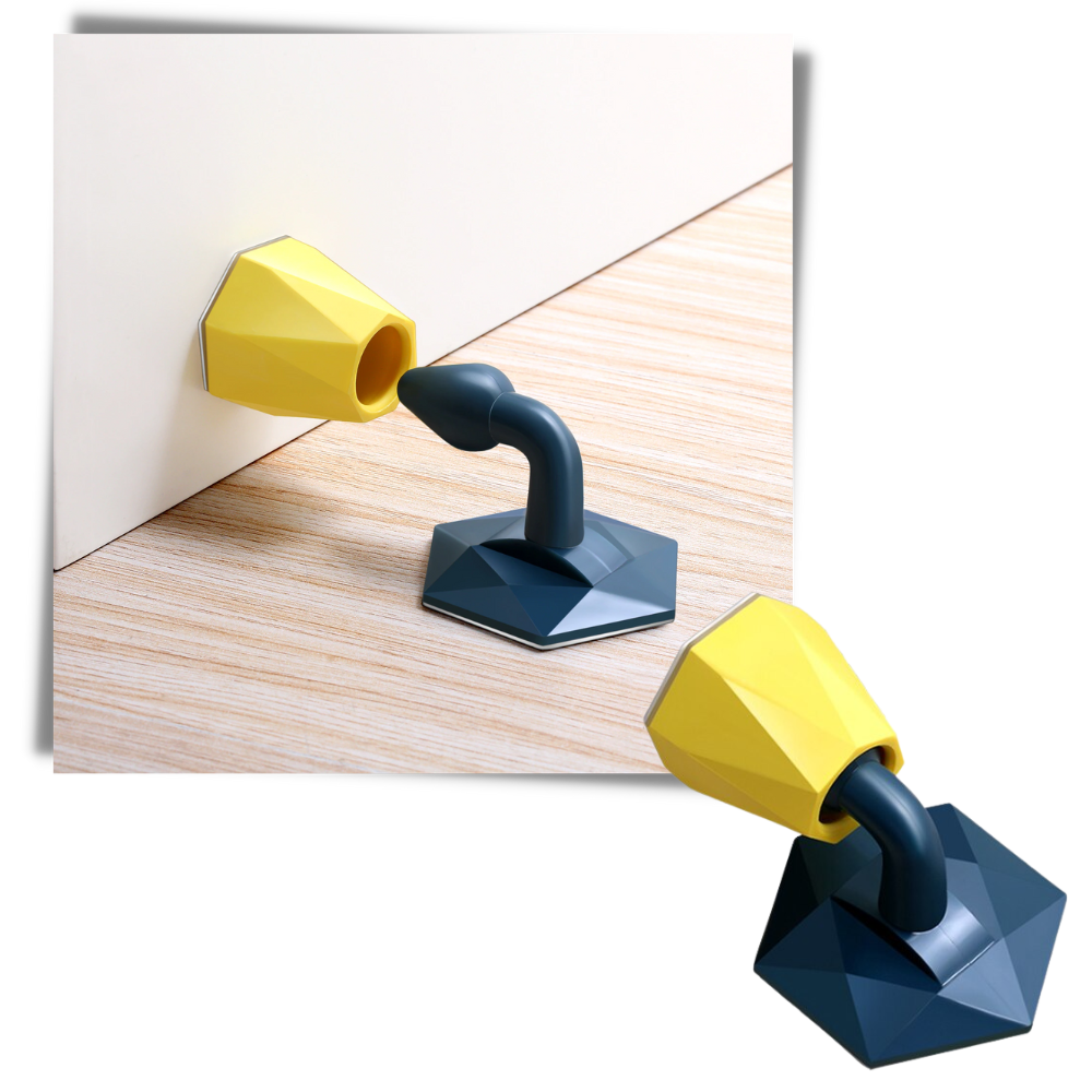 Fermaporta e supporto in silicone - Ozerty