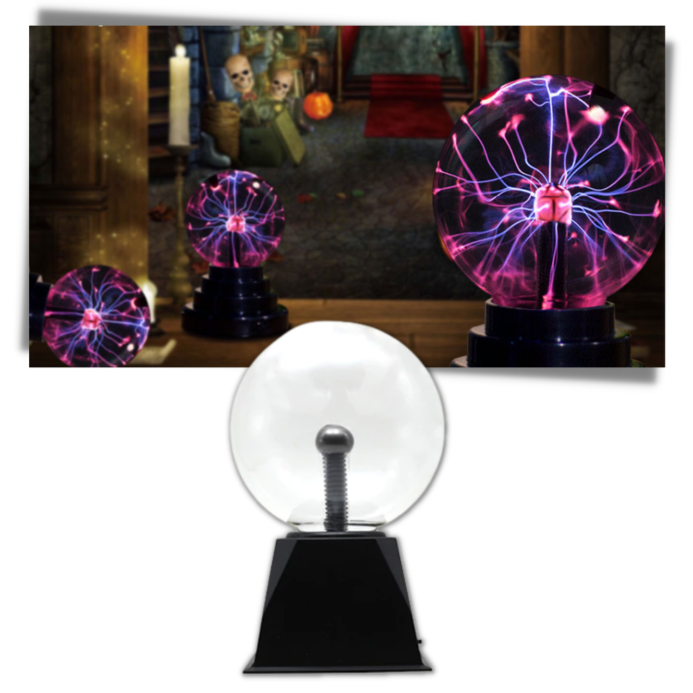 Lampada magica a sfera al plasma - Ozerty