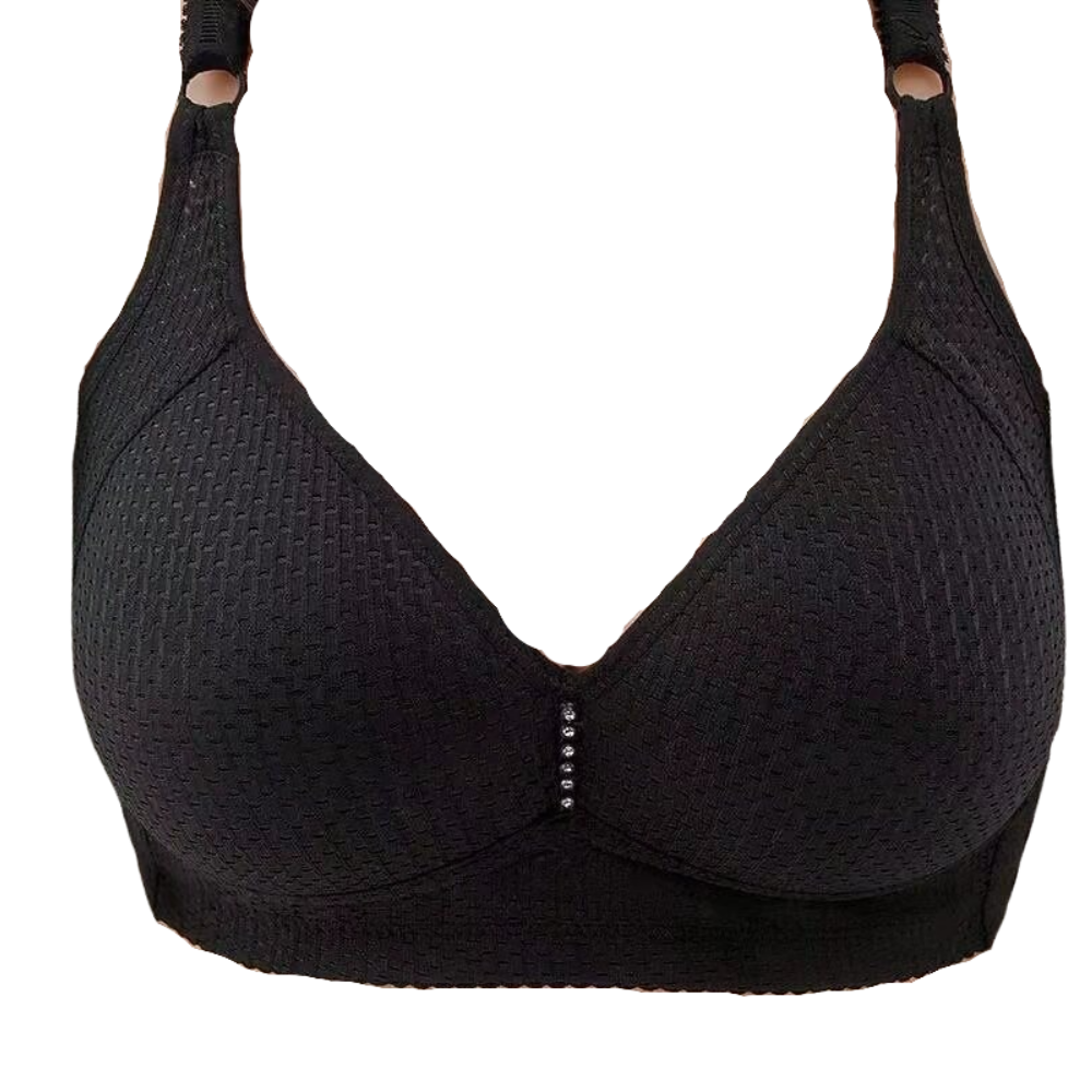 Comfortable wireless bra