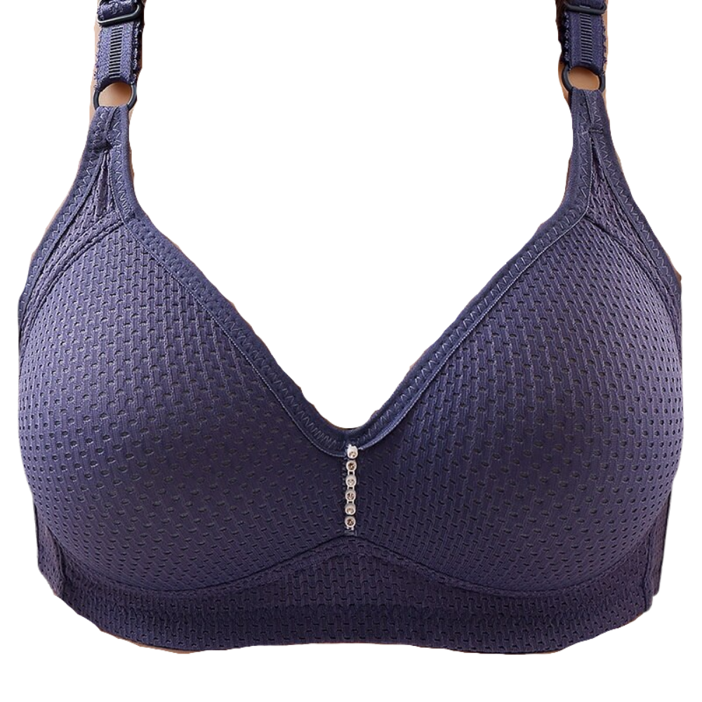 Comfortable wireless bra