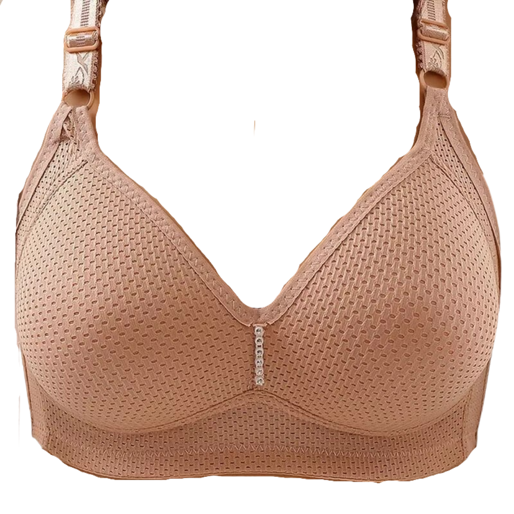 Comfortable wireless bra