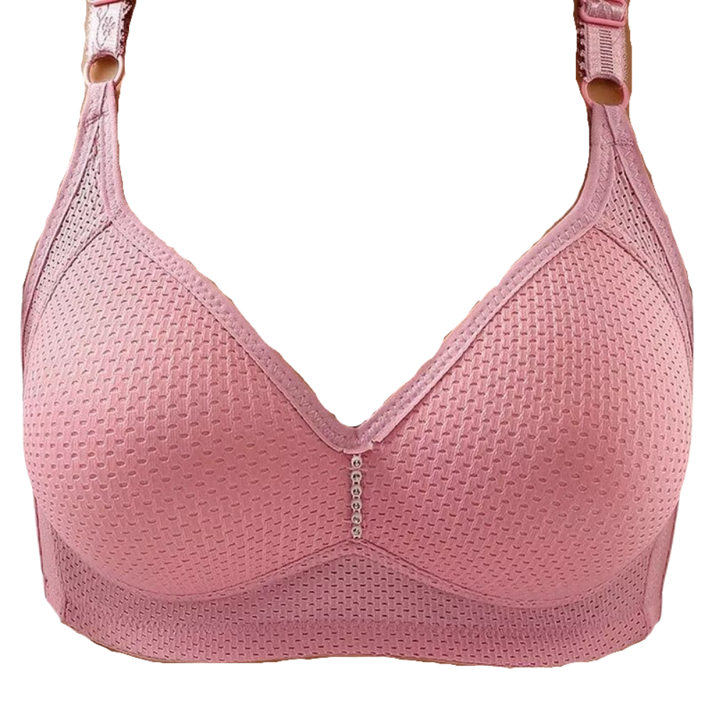 Comfortable wireless bra