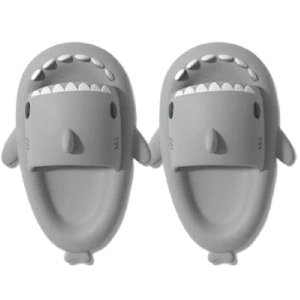 Shark beach slippers