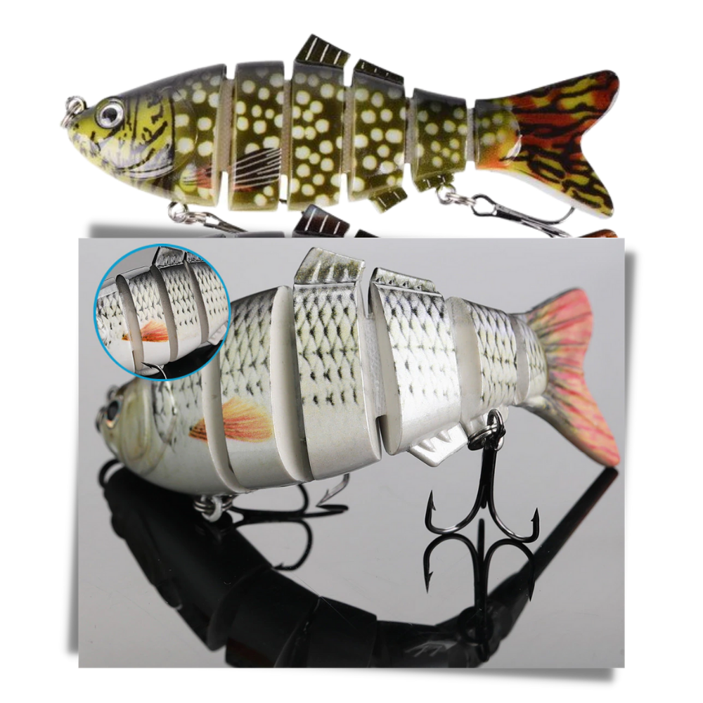 Set di esche artificiali da pesca oscillanti - Ozerty