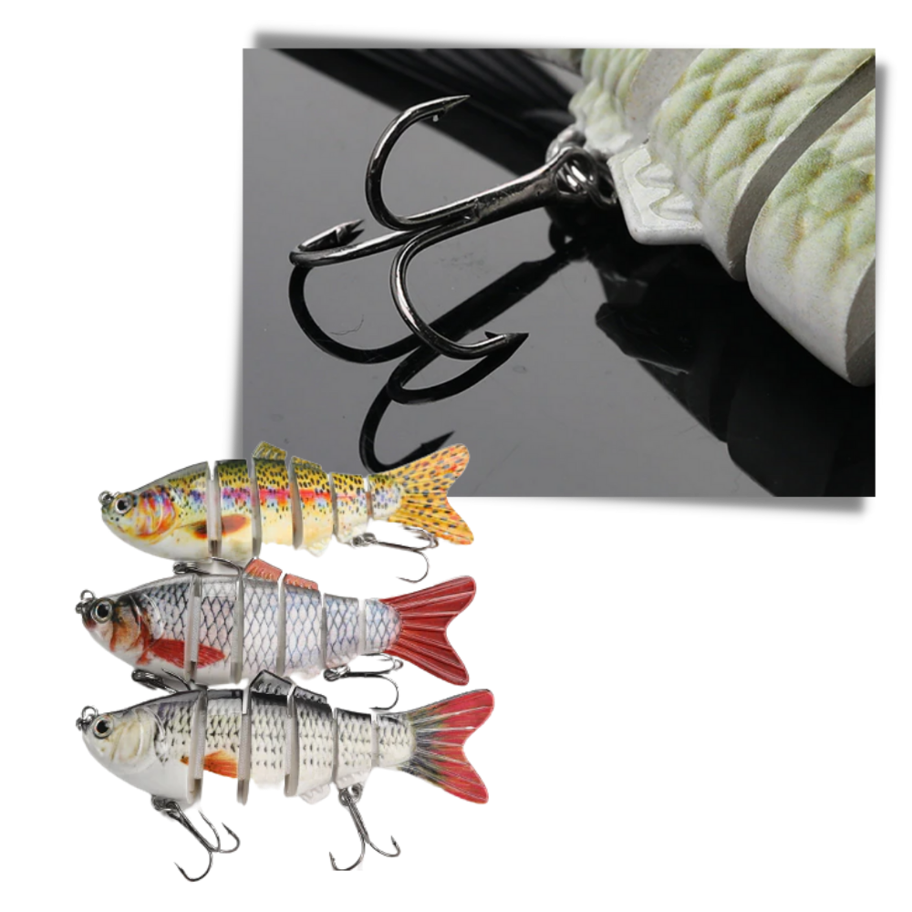 Set di esche artificiali da pesca oscillanti