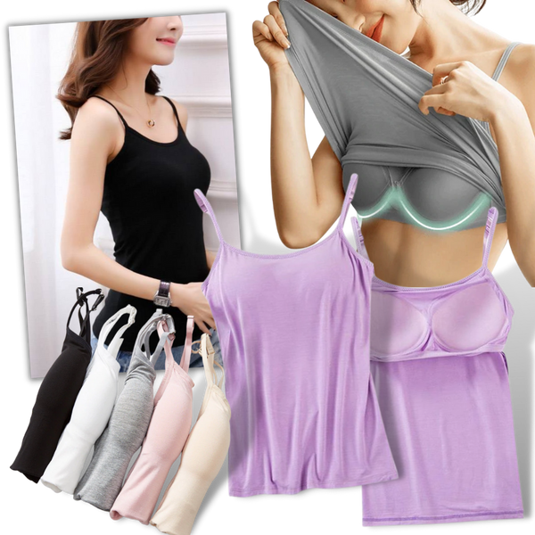 Canotta con reggiseno incorporato - Ozerty