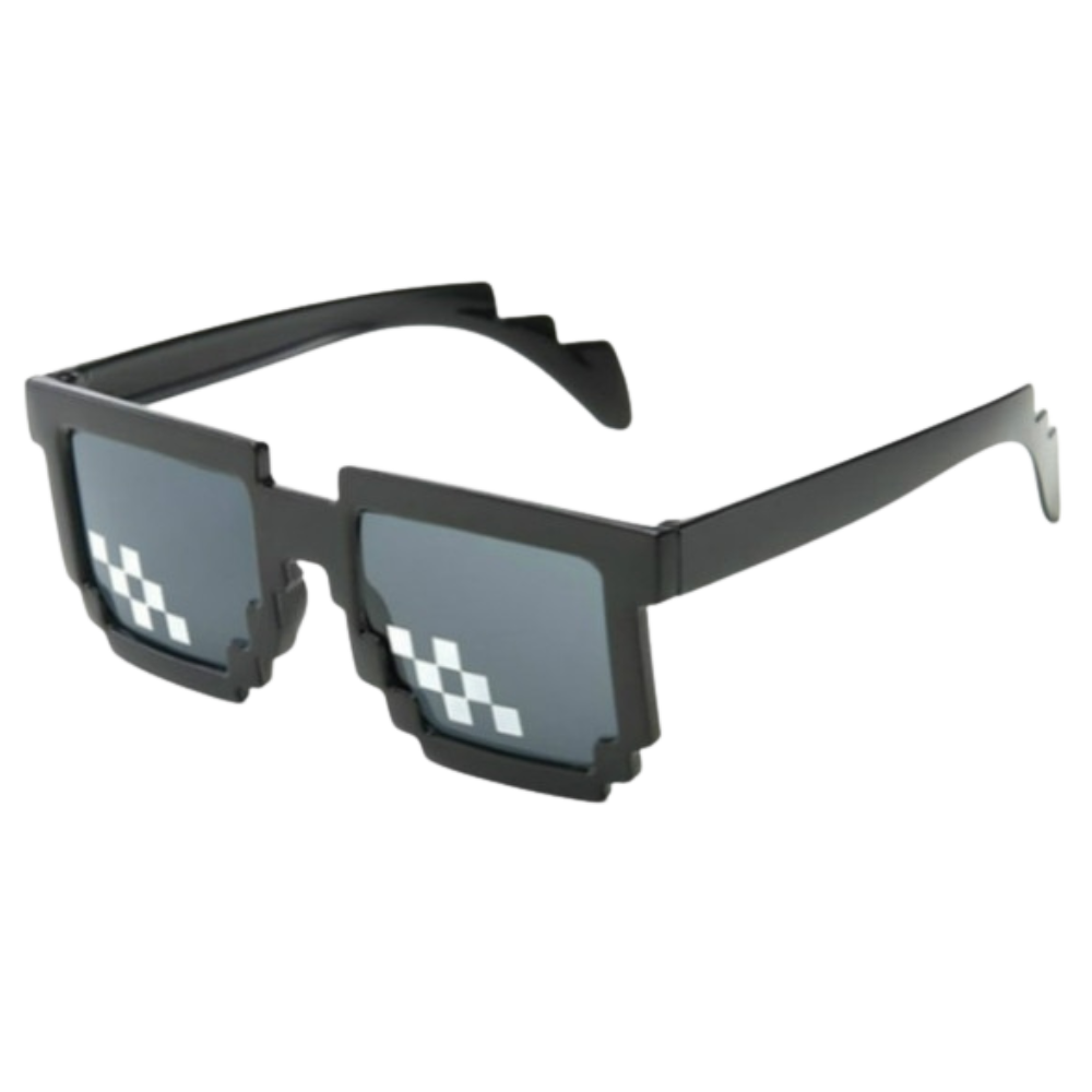 Trendy pixel sunglasses