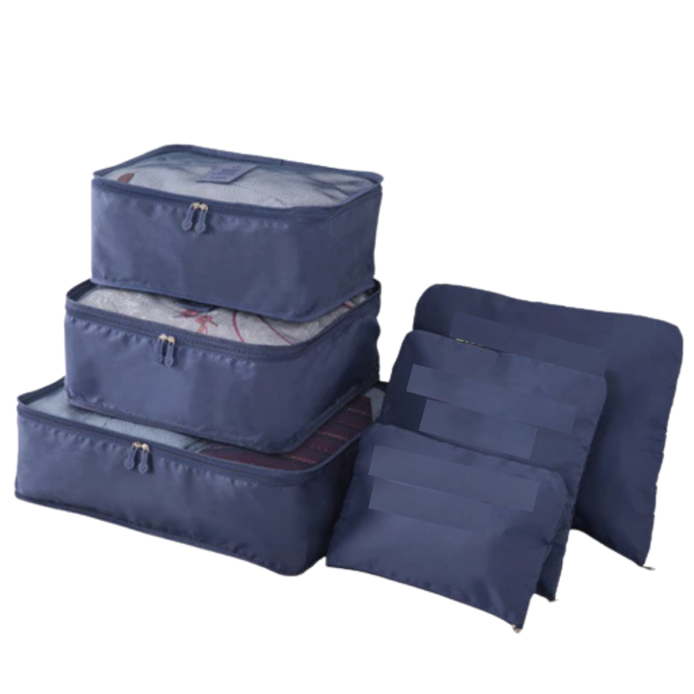 Set di 6 piccole borse da viaggio per valigie