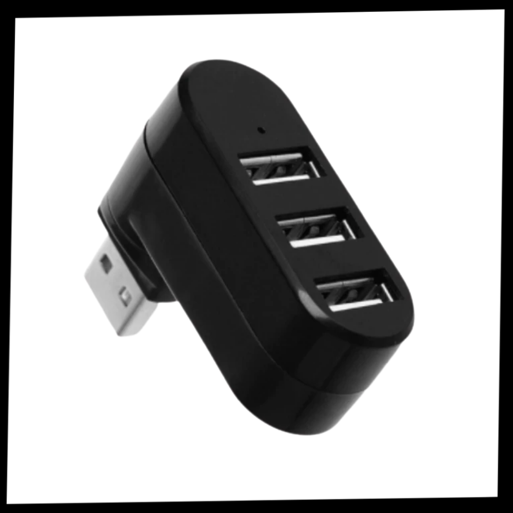 Adattatore rotante USB multiporta - Ozerty