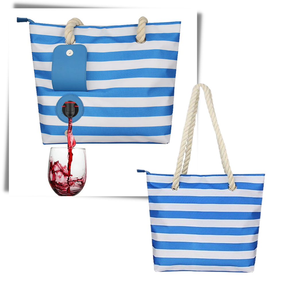 Borsa per vino da spiaggia