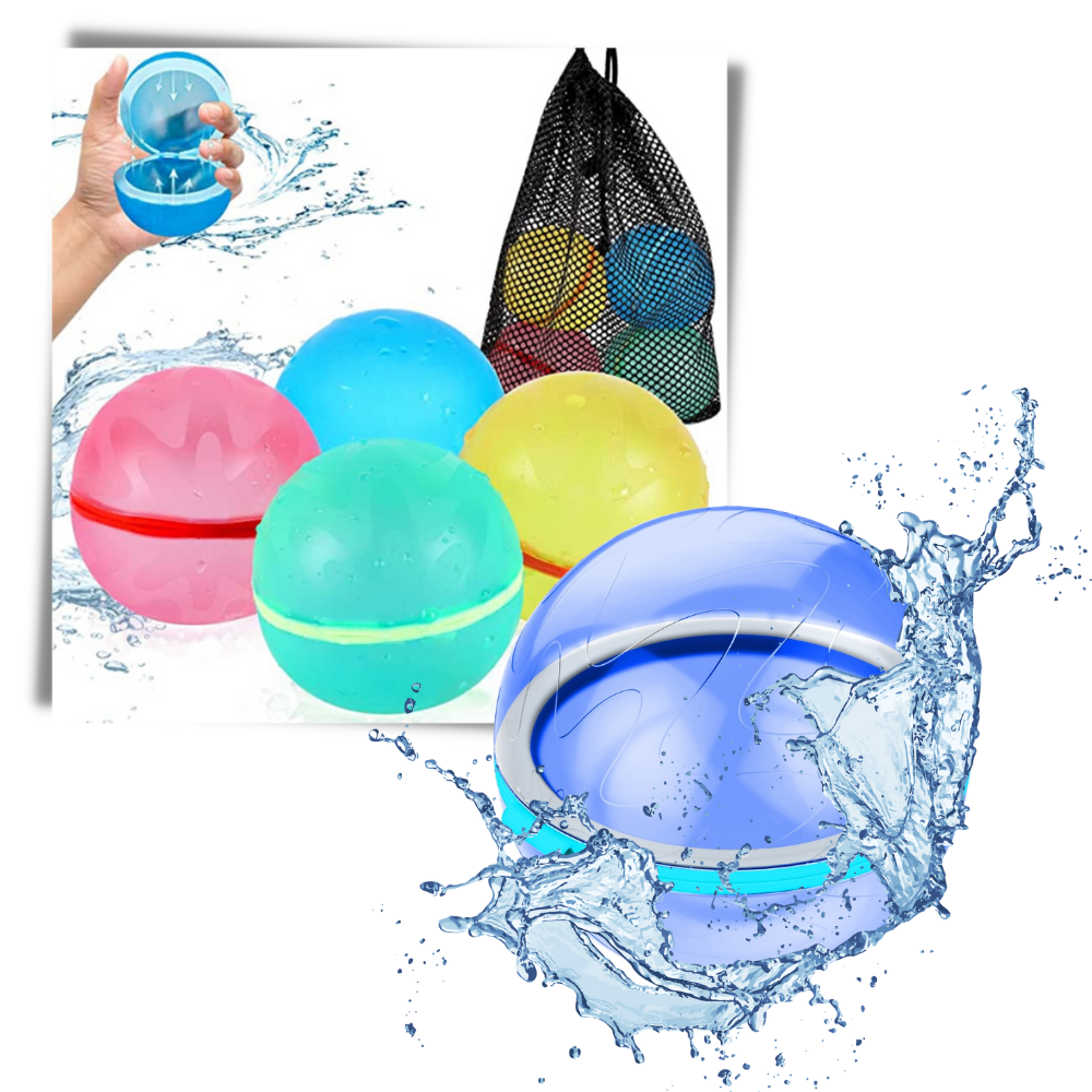 Confezione di palloncini ad acqua riutilizzabili - Ozerty