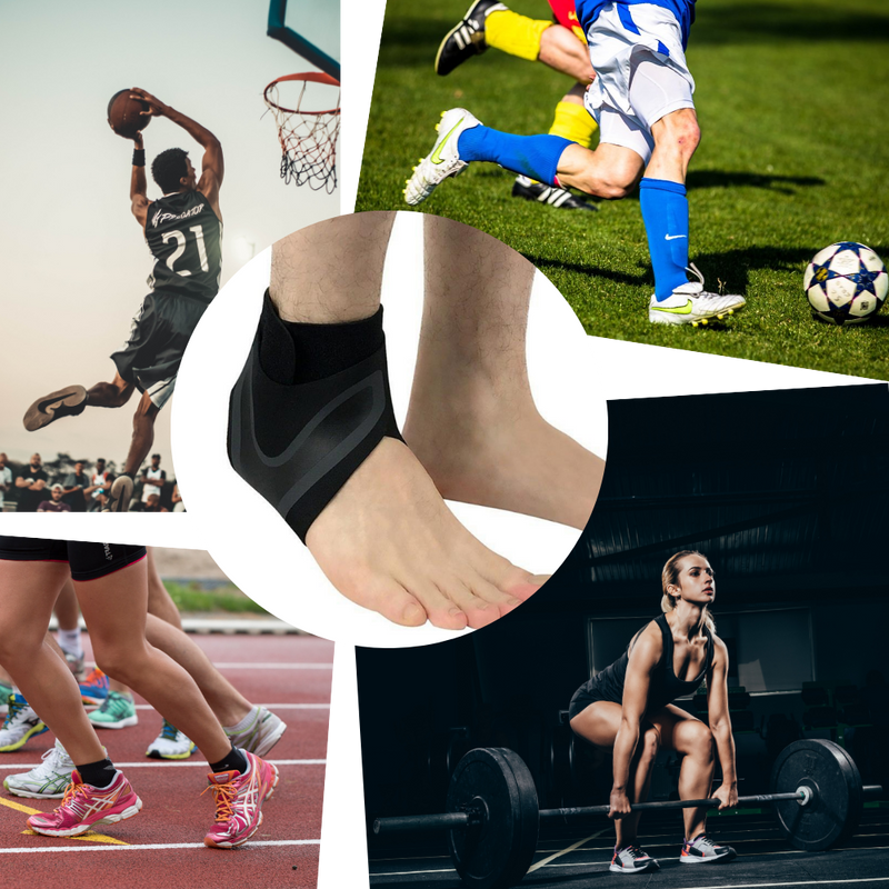 Supporto elastico traspirante per la caviglia - Ozerty