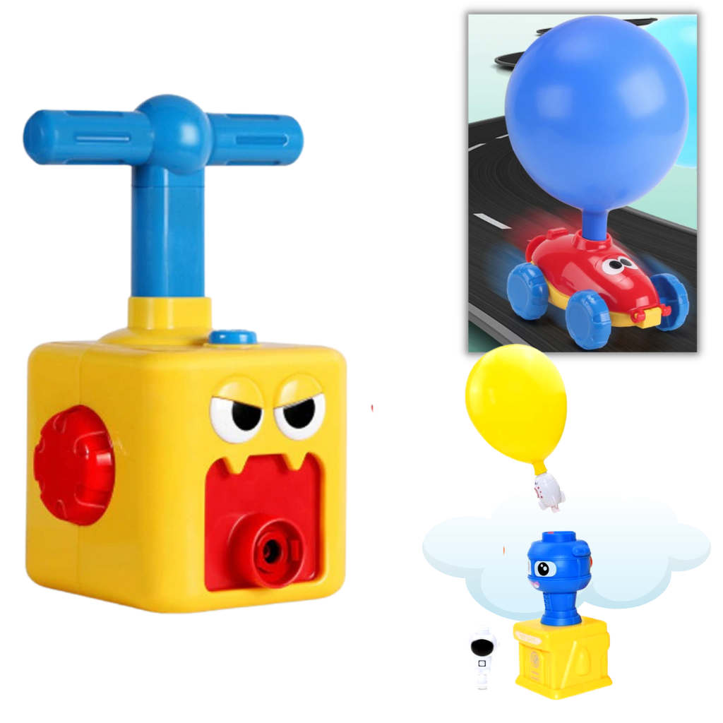 Lanciatore di palloncini auto giocattolo - Ozerty
