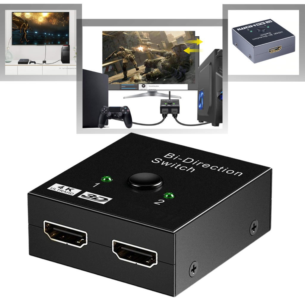 Splitter HDMI bidirezionale 4K - Ozerty