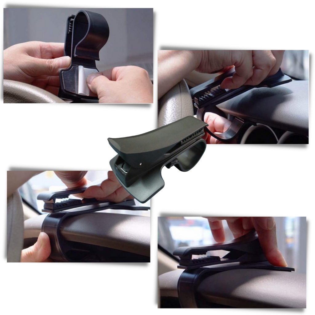 Supporto per il telefono sul cruscotto dell'auto - Ozerty