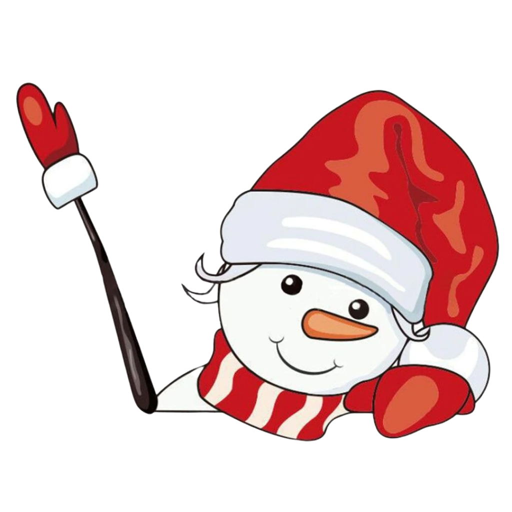 Christmas wiper sticker 