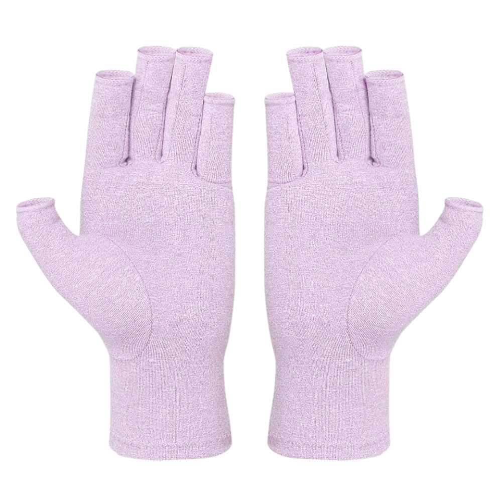 Compression gloves for joint pain relief