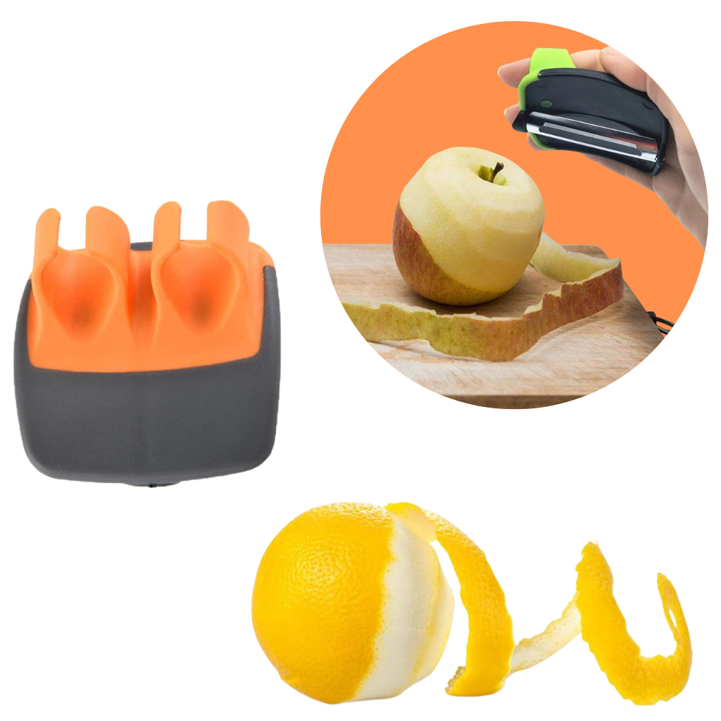 Pelatrice a doppio dito per frutta e verdura - Ozerty