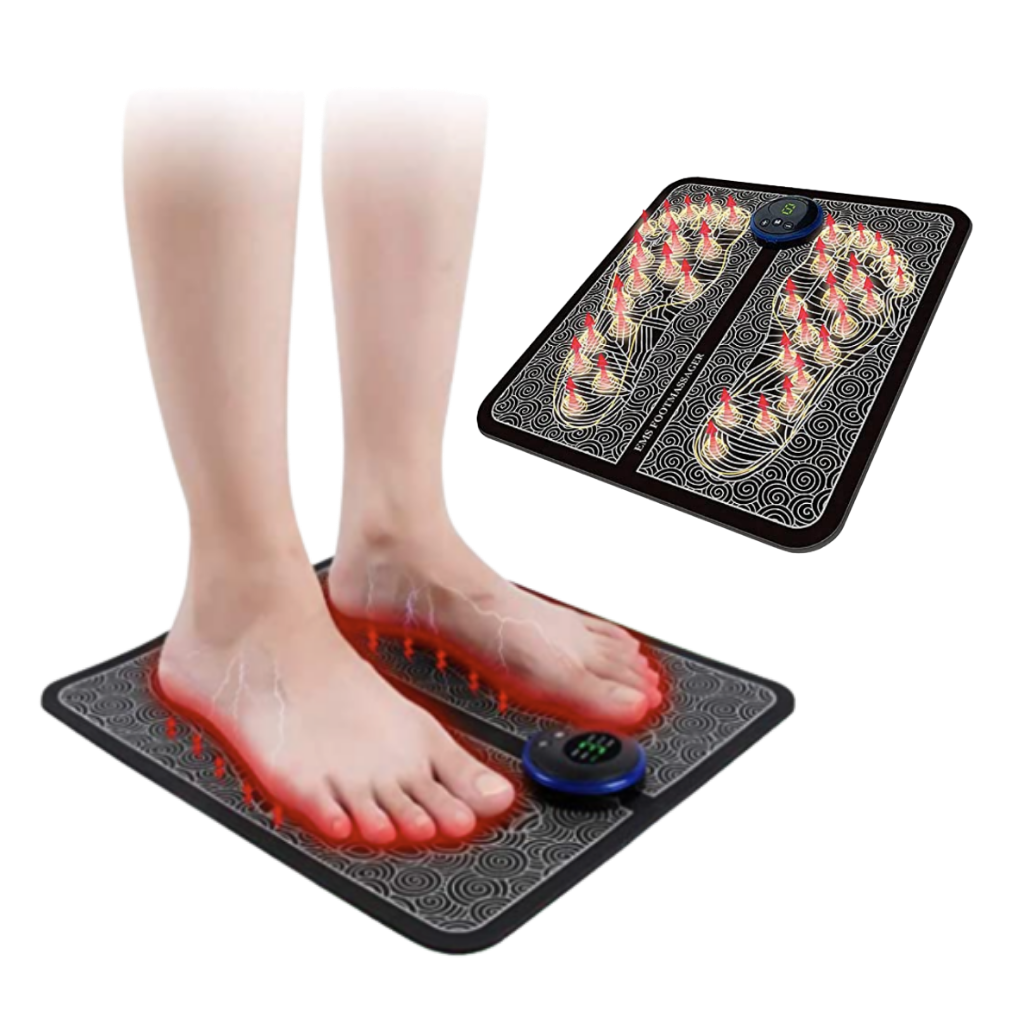 Tappetino elettrico per massaggi ai piedi