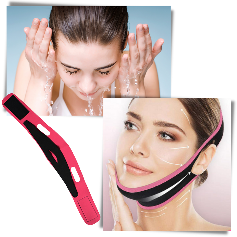 Cinturino elastico per il lifting del viso  - Ozerty